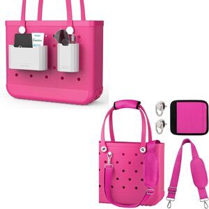 8154 2 Pack Silicone Bogg Bag Organizer Insert Compatible with All Bogg